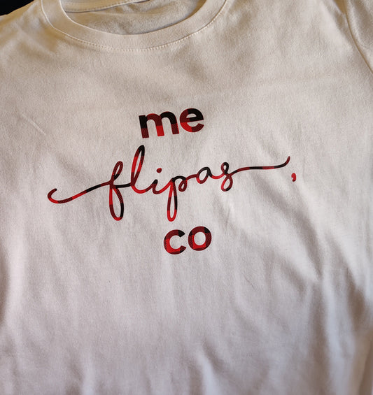 Camiseta manga corta "Me flipas, co"